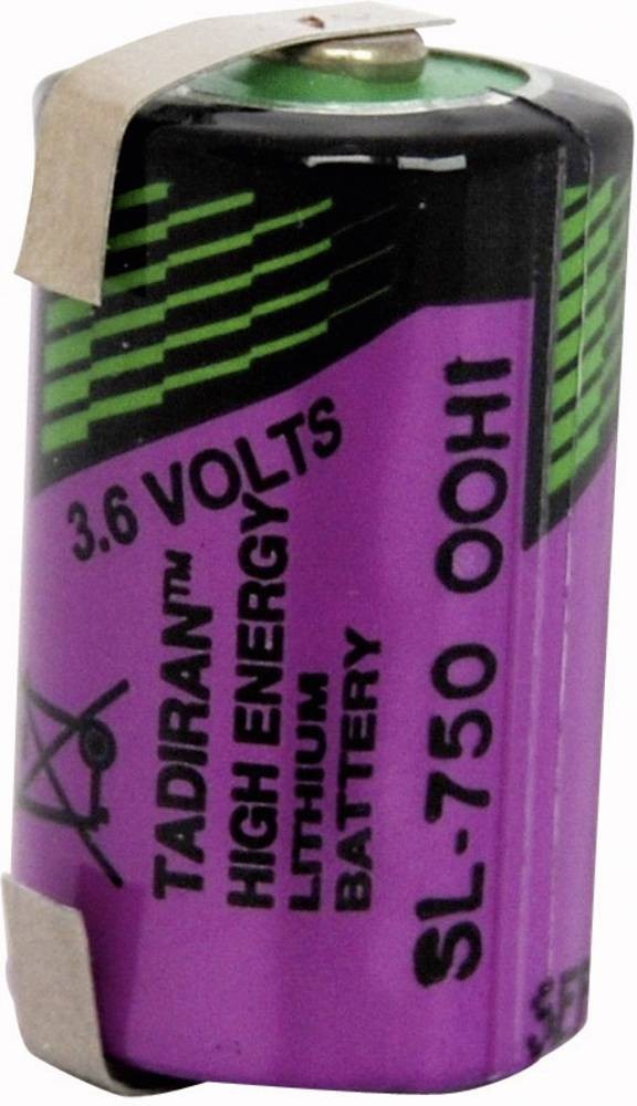 Tadiran Batteries SL 750 T Spezial-Batterie 1/2AA U-Lötfahne Lithium