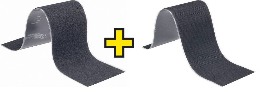 FASTECH Klettband to Aufkleben Hotmelt Haft- and Flauschteil (L x B)