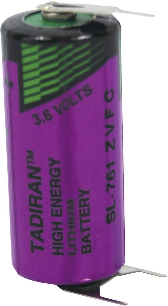 Tadiran Batteries SL 761 PT Spezial-Batterie 2/3AA U-Lötpins Lithium