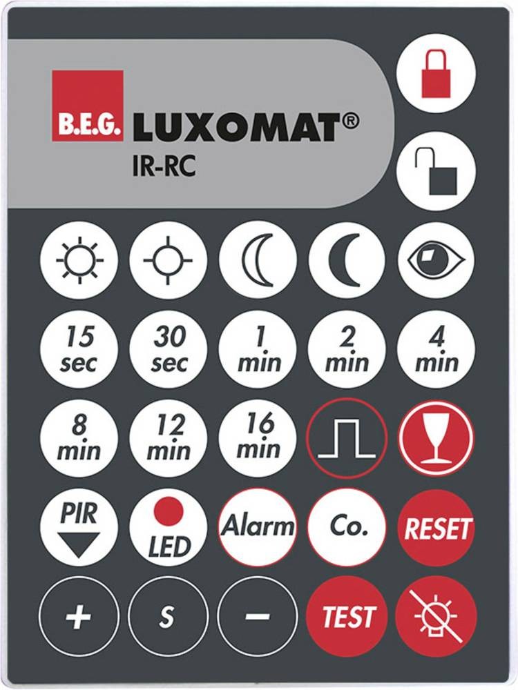 B.E.G. Brück 92000 remote control for Bewegungsmelder