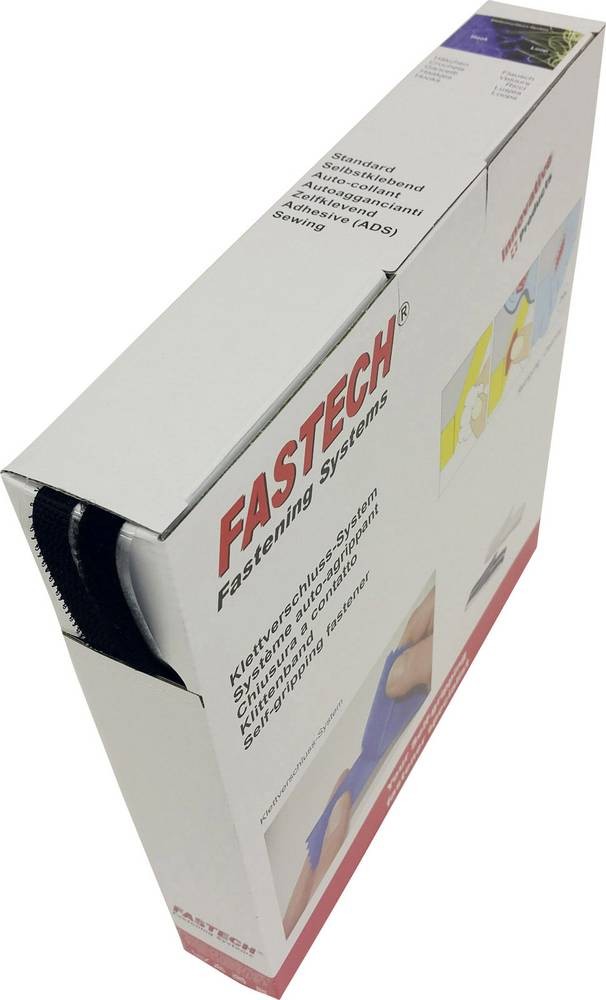 FASTECH B10-SKL999925 sangle Universel Velcro Noir - FASTECH B10-