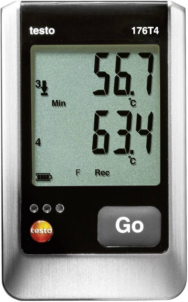 Testo 0572 1764 176 T4 Temperatur-Datenlogger Messtaille Temperatur -