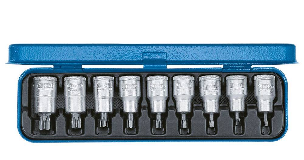 Steckschlüsselsatz ITX 19 PM 9-tlg.1/2 inch T20-T60 GEDORE