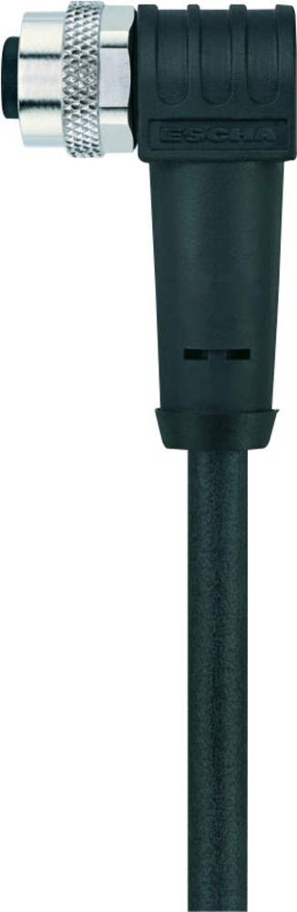 Escha 8046994 Sensor-/Aktor-Steckverbinder, konfektioniert M12 Buchse,