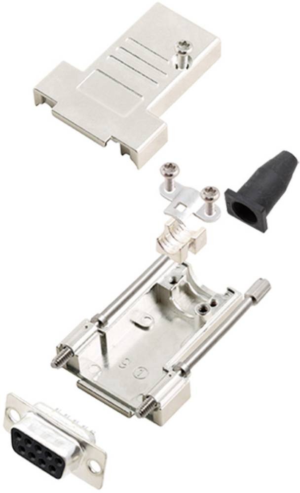Encitech DTSL09-T-JSRG+DBS-K 6355-0040-11 D-SUB Buchsenleisten-Set