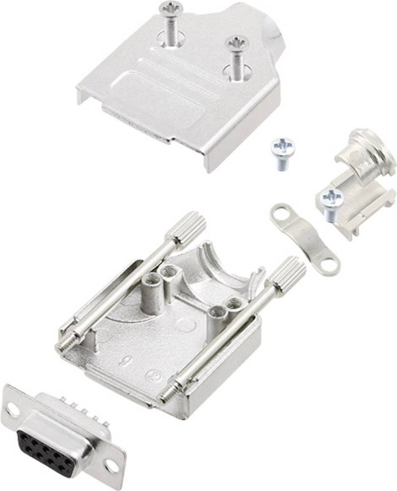Encitech MHDM-09-DBS-K 6355-0005-11 D-SUB Buchsenleisten-Set 180°