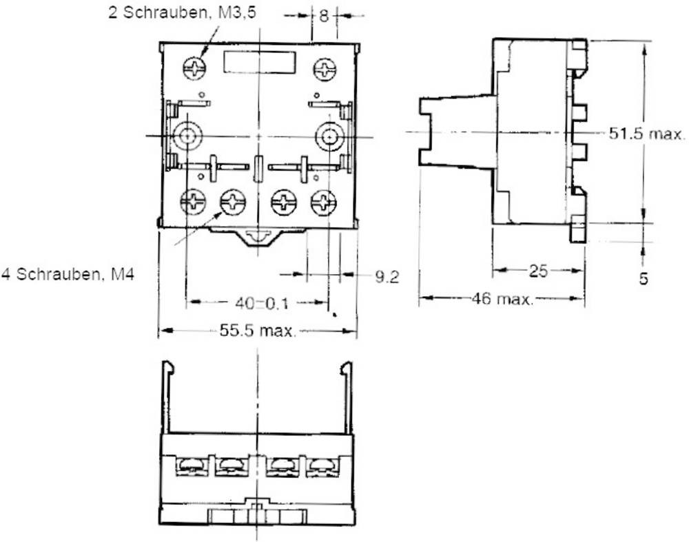 Omron P7LF-06 Relaissockel pour Serie (Relais): Omron Serie G7L (L x