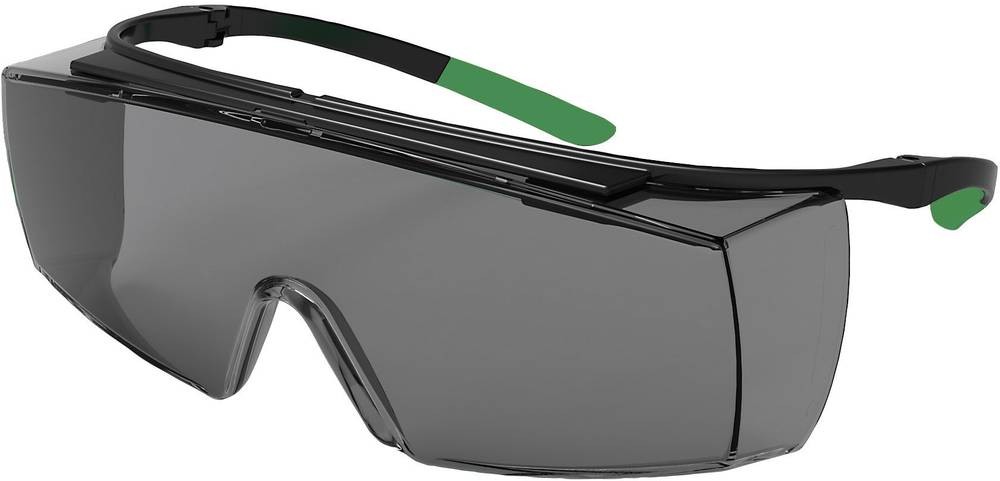 uvex super f OTG 9169543 Schutzbrille nero, verde EN 166-1, EN 169