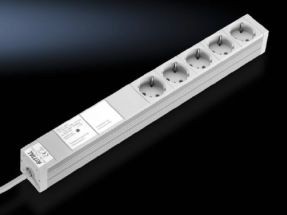 Rittal DK 7240.230 Steckdosenleiste 5-fach, mit Entstörfilter, mit Ü