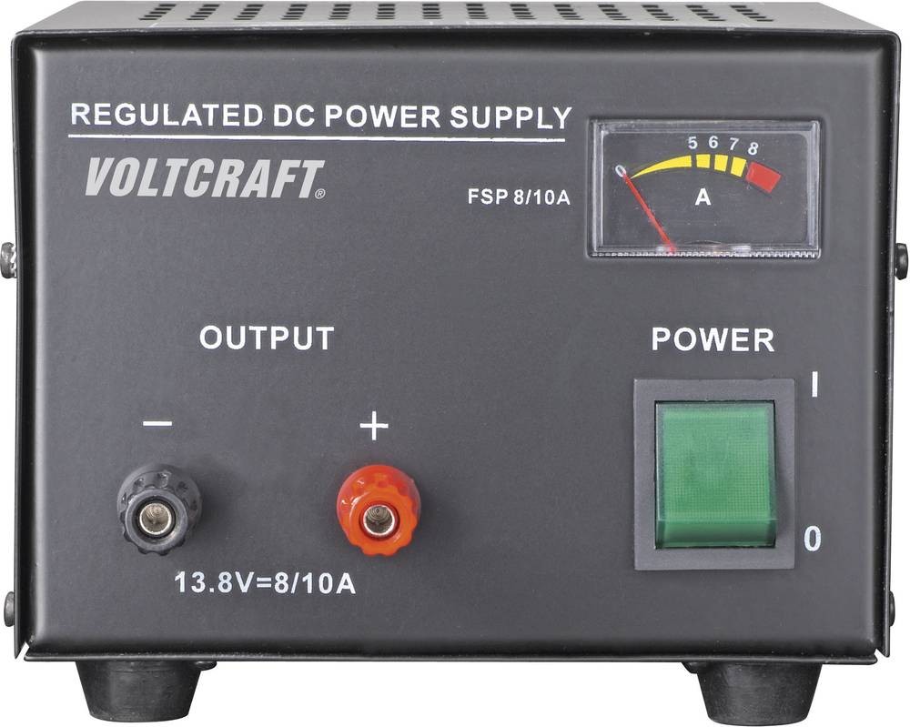 VOLTCRAFT FSP-1138 Labornetzgerät, Festspannung 13.8 V/DC 8A 110W