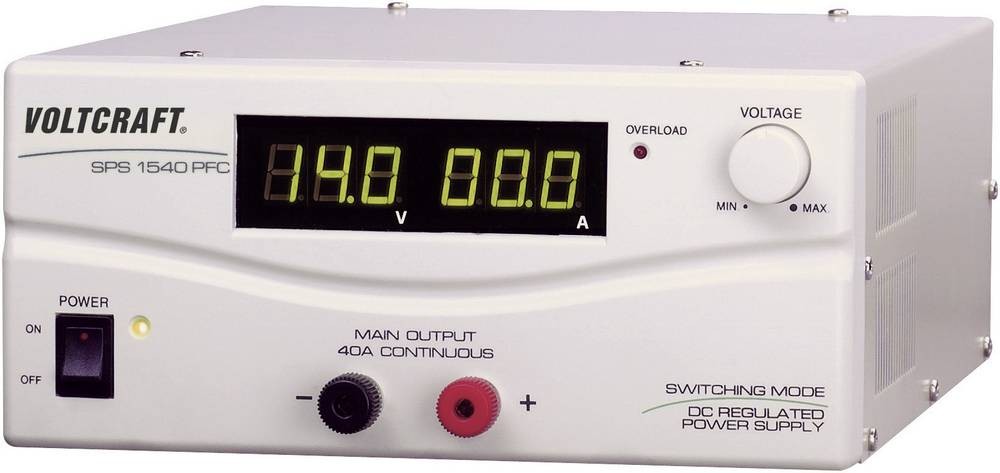 VOLTCRAFT SPS 1540PFC Labornetzgerät, einstellbar 3 - 15 V/DC 4 -