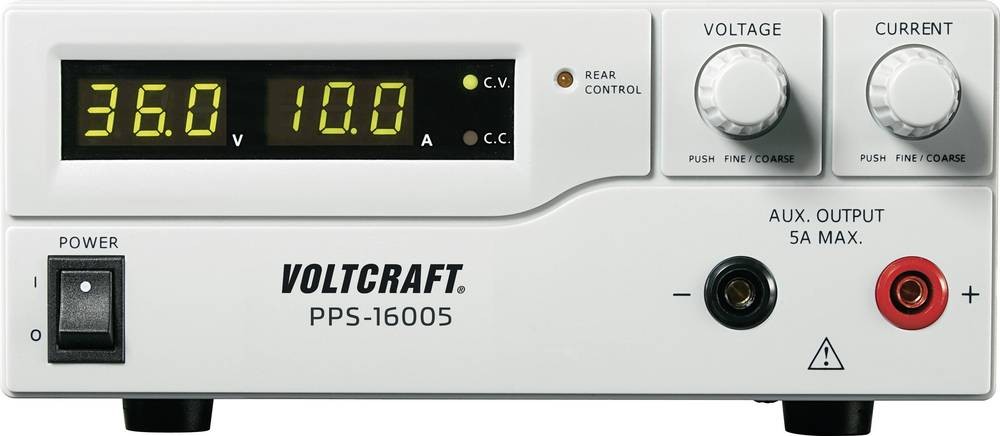 VOLTCRAFT PPS-16005 Labornetzgerät, einstellbar 1 - 36 V/DC 0 - 10A