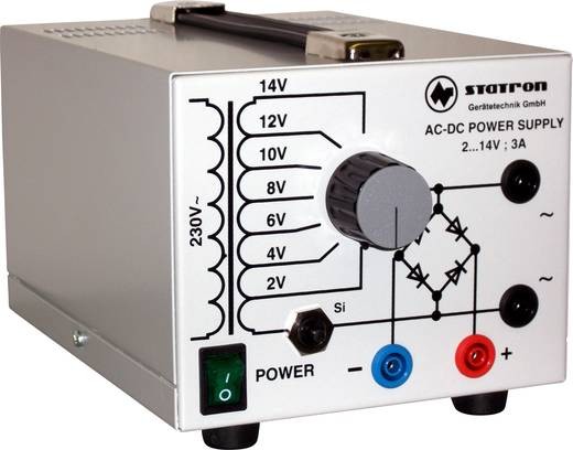Statron 5359.0 Labornetzgerät, einstellbar 2 - 14V 3A 42W Anzahl
