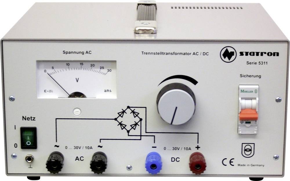 Statron 5311.1 Labornetzgerät, einstellbar 0 - 30V 10A 300W Anzahl