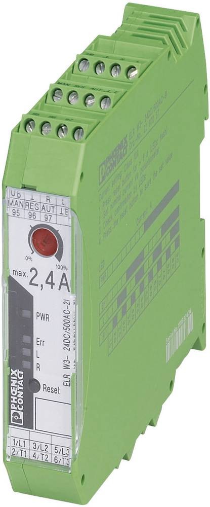 Phoenix Contact Contactron Motor Starter, Reversing Starter, 1 kW,