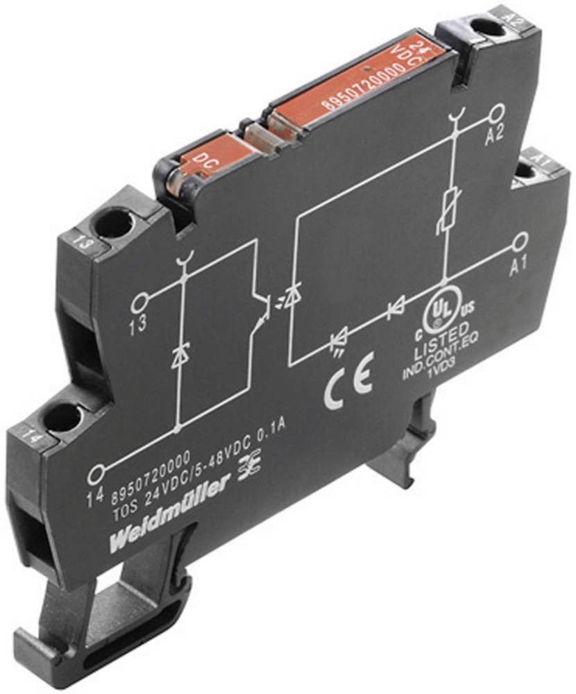 Weidmüller Optokopplerrelais 8950920000-1 0.5A Schaltspannung (max.):