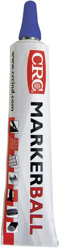 CRC 30163-AA MARKERBALL Tubenmarkierer con Kugelventil blu 50ml