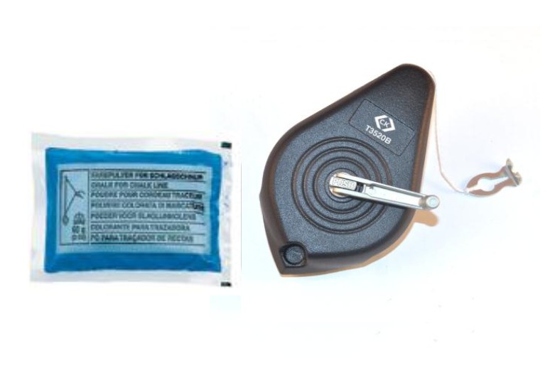 C.K T3520B Schlagschnur 30m incl. 60g Kreidepulver 1 pieza