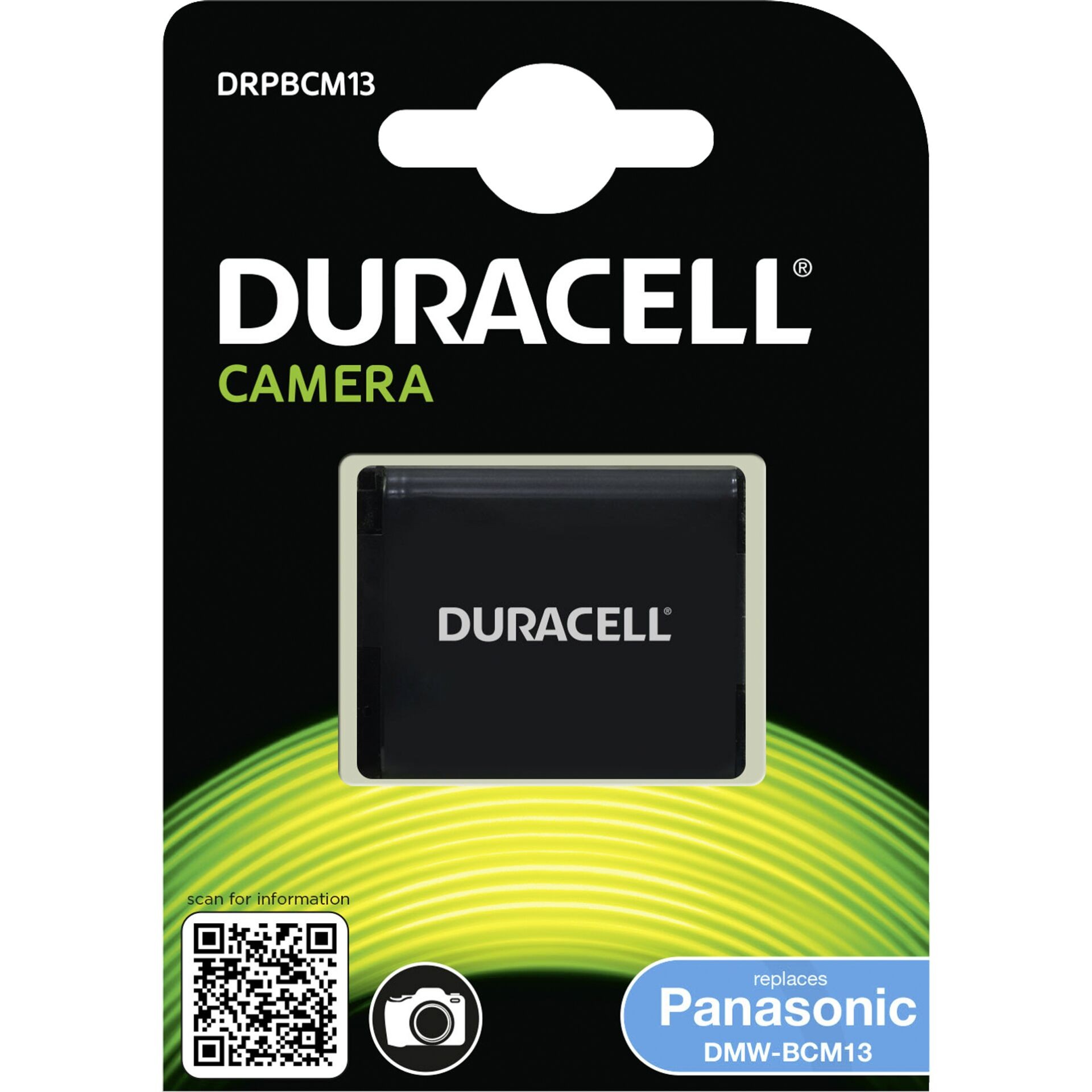 Duracell Camera Battery - replaces Panasonic DMW-BCM13 Battery -