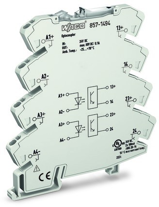 WAGO Optokopplerrelais 857-1494 0.1 A Schaltspannung (max.): 60 V/DC