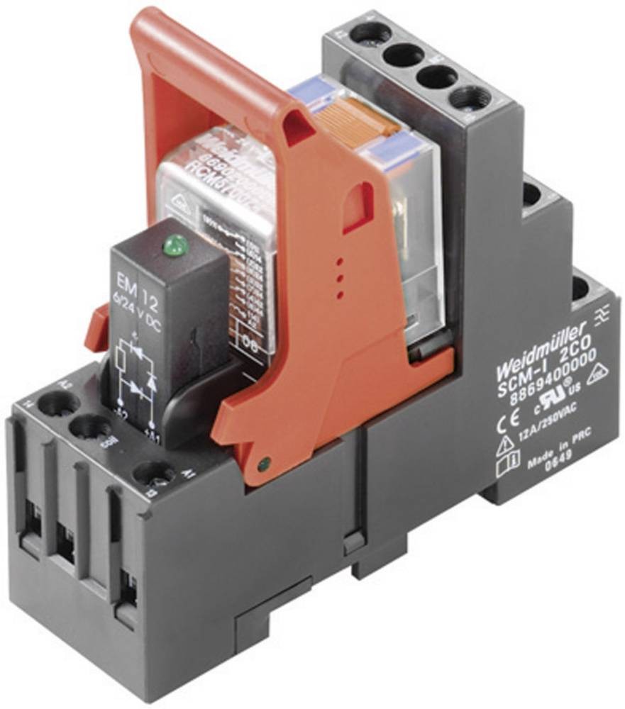 Weidmüller RCMKIT-I 24VAC 3CO LD Relaisbaustein Nennspannung: 24 V/
