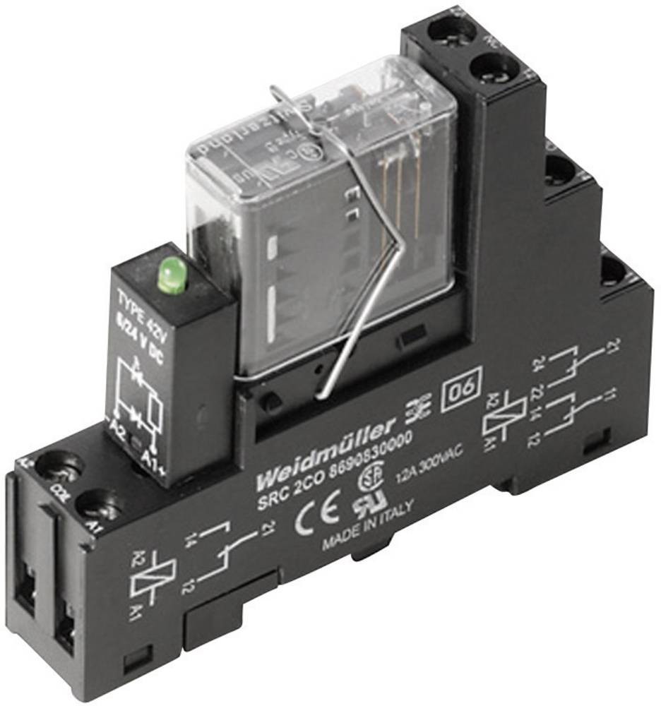 Weidmüller RCIKIT 24VDC 2CO LD/FG Relaisbaustein Nennspannung: 24 V/
