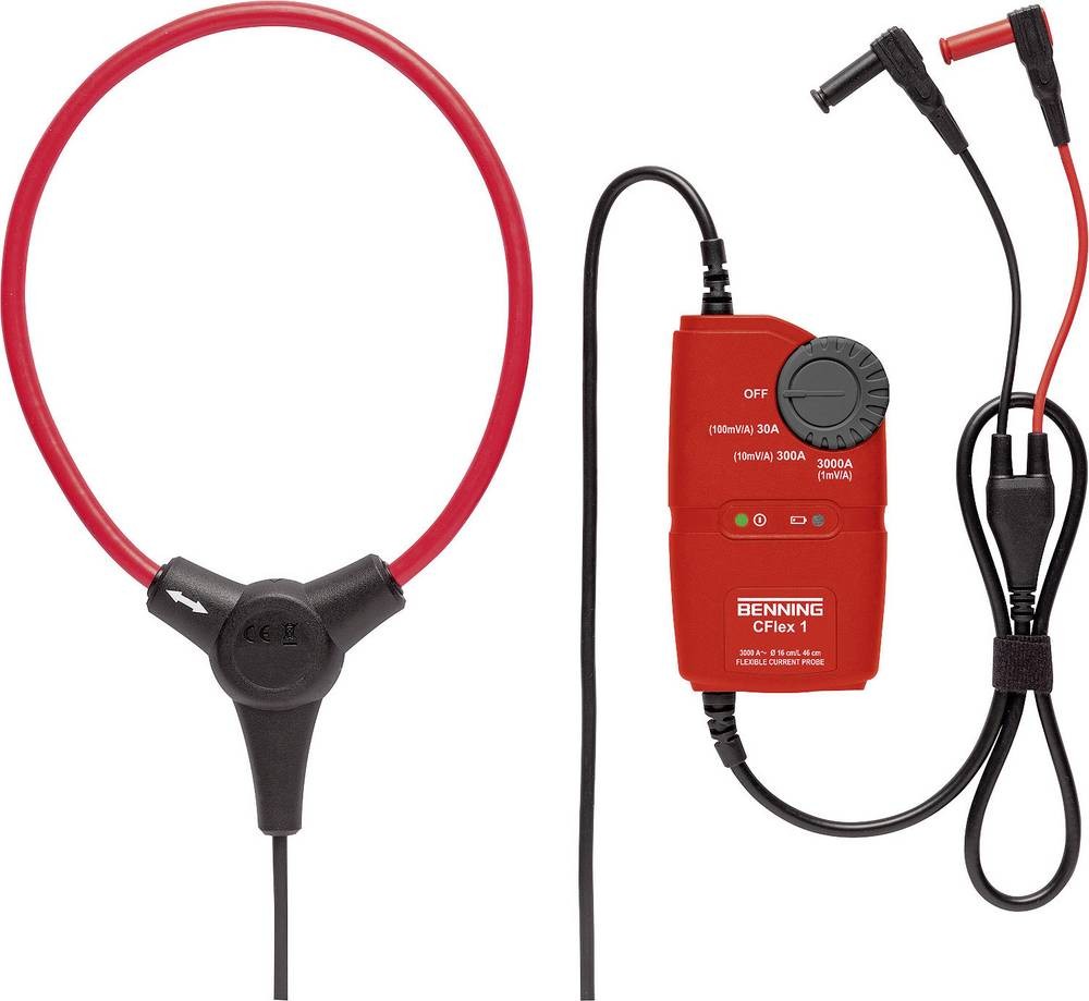 Benning CFlex 1 Stromzangenadapter Messbereich A/AC (Bereich): 0.3 -
