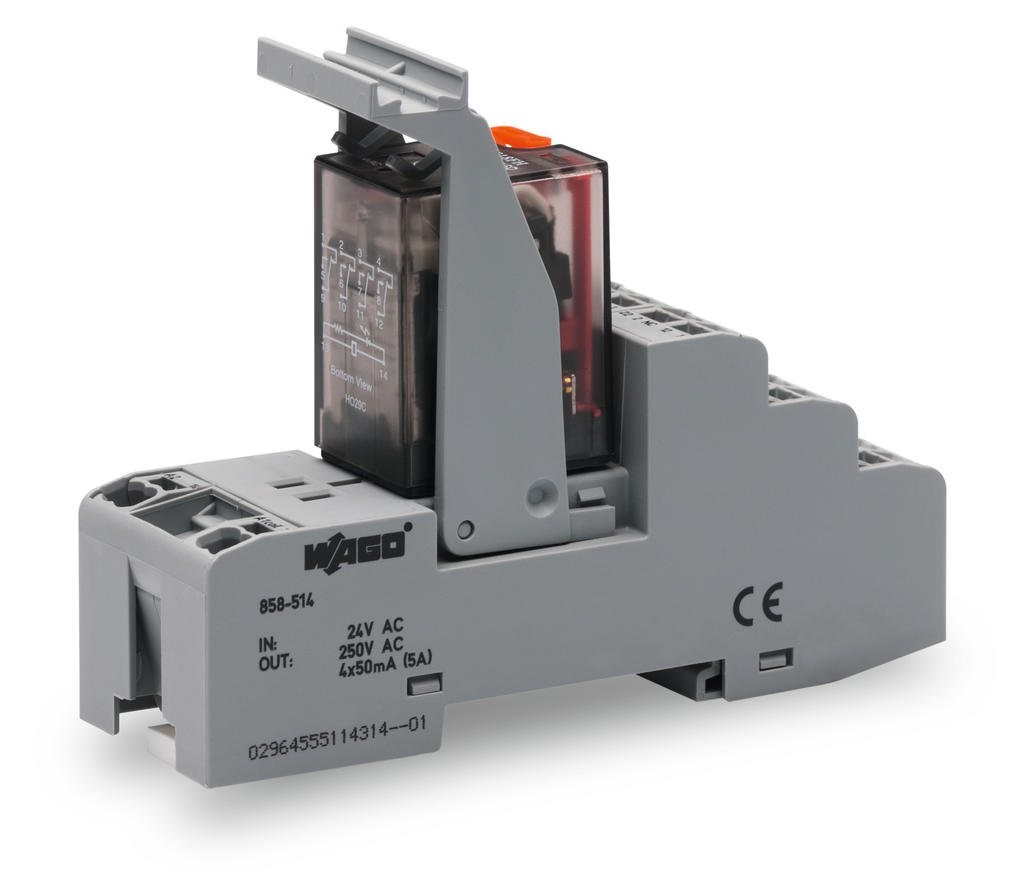 WAGO 858-518 Relaisbaustein Nennspannung: 230 V/AC Schaltstrom (max.):