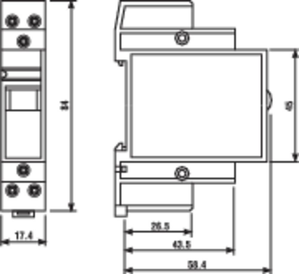Finder 22.21.8.008.4000 Industrierelais Nennspannung: 8 V/AC