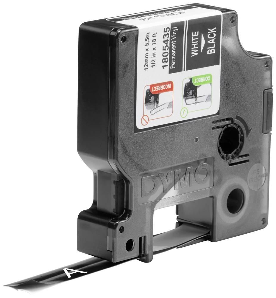 DYMO IND RHINO 1805435 Vinyl Bandfarbe: Schwarz Schriftfarbe:Weiß