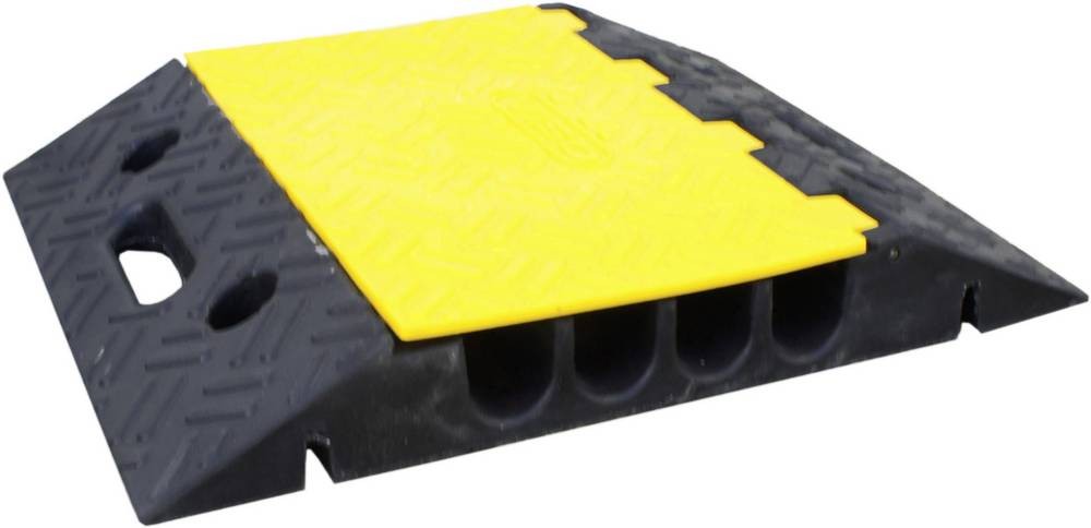 VISO Kabelbrücke CP402 Schwarz, Gelb Anzahl Kanäle: 4 500mm Inhalt: