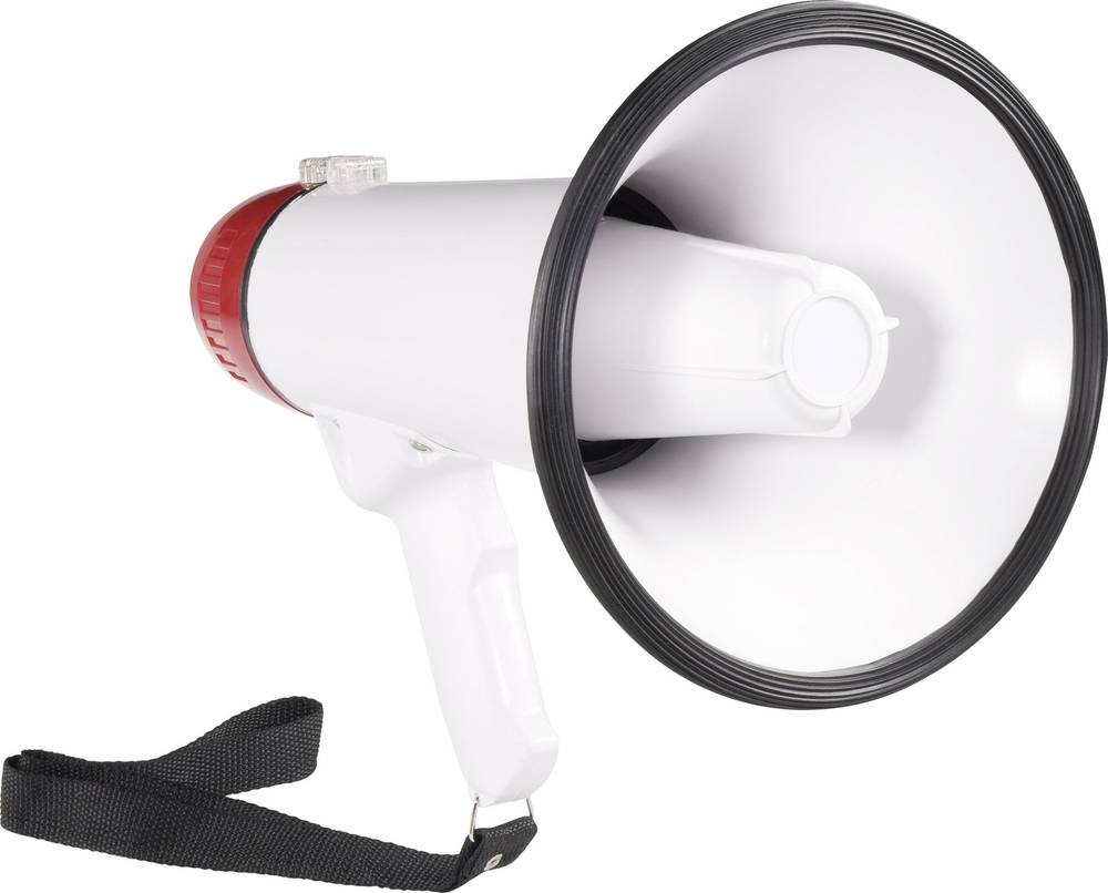SpeaKa Professional XB-11SR Intérieur & extérieur 25 W Rouge, Blanc