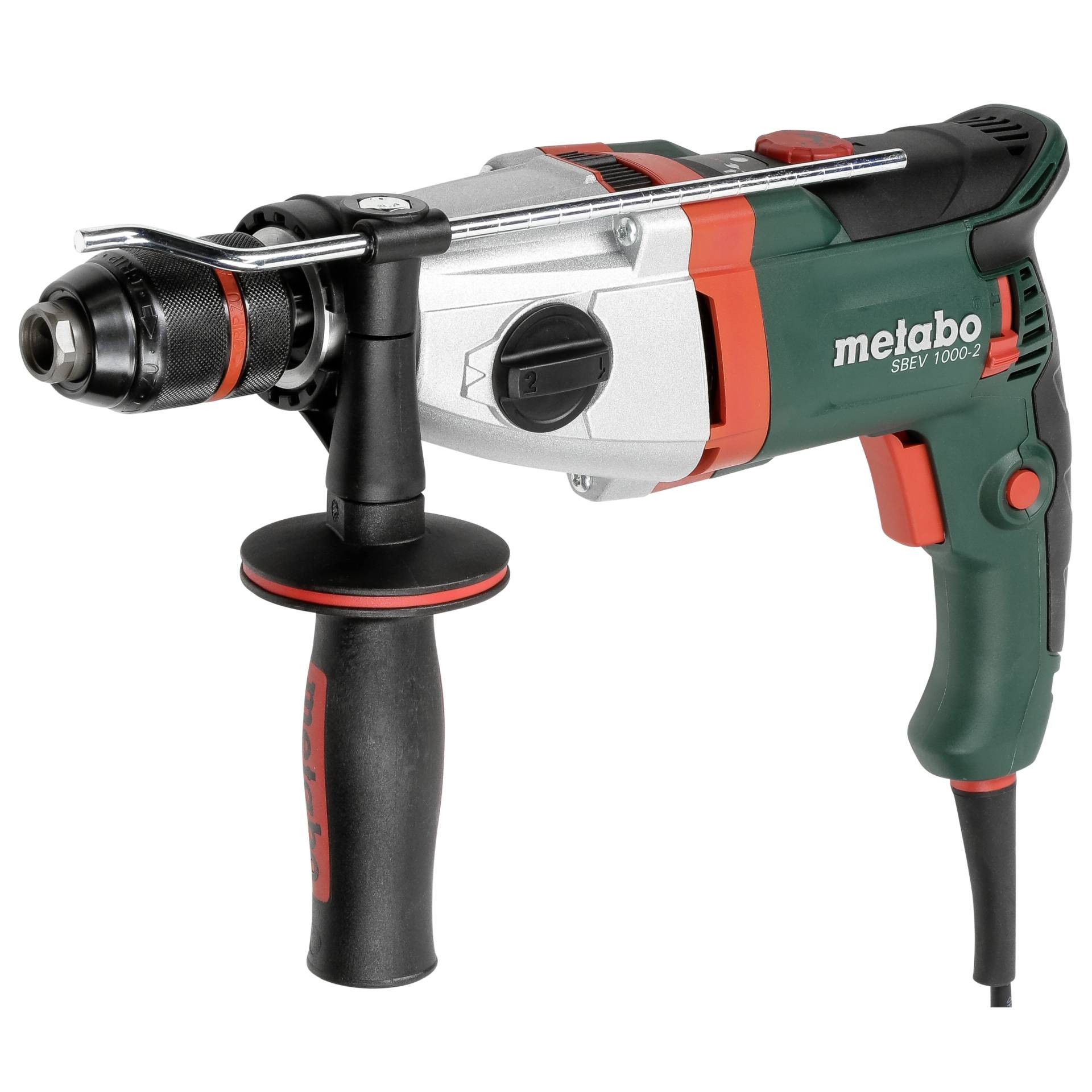 Metabo SBEV 1000-2 2-Gang-Schlagbohrmaschine 1010W incl. valigia