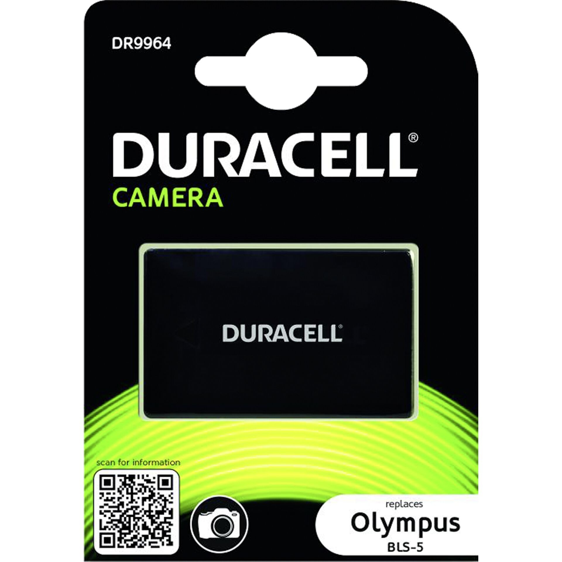 Duracell Camera Battery - replaces Olympus BLS-5 Battery - Duracell