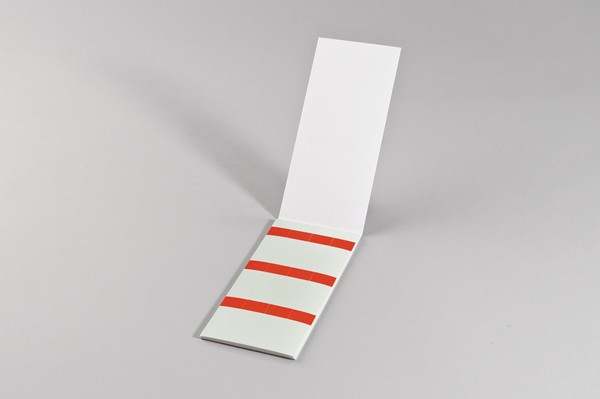 Hellermann Tyton 598-14027 self-adhesive label Rectangle Red 120 pc(s)