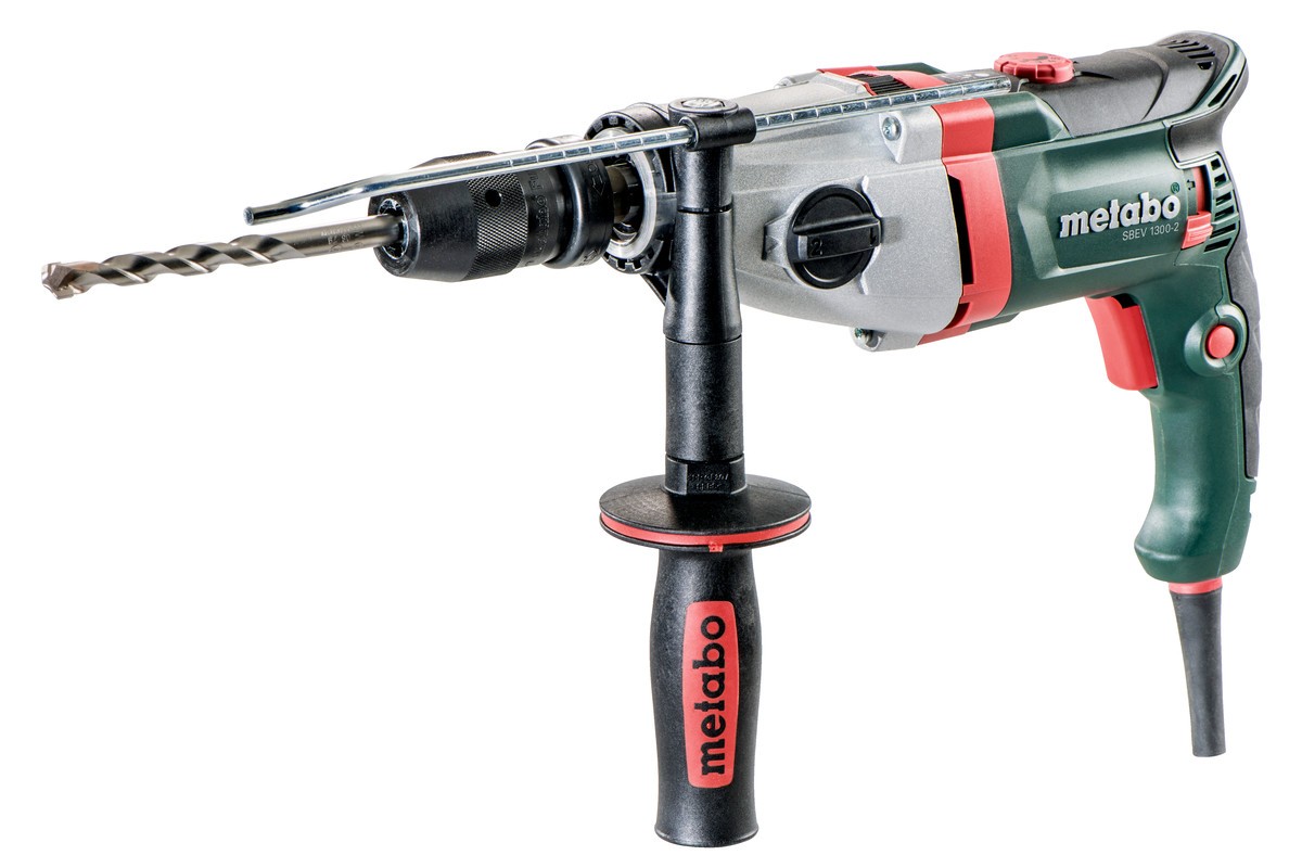Metabo SBEV 1300-2 S 2-Gang-Schlagbohrmaschine 1300W incl. valigia