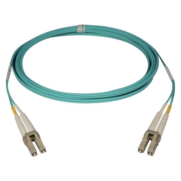 Telegärtner LC/LC, 50/125, 2m fibre optic cable Turquoise - Telegä