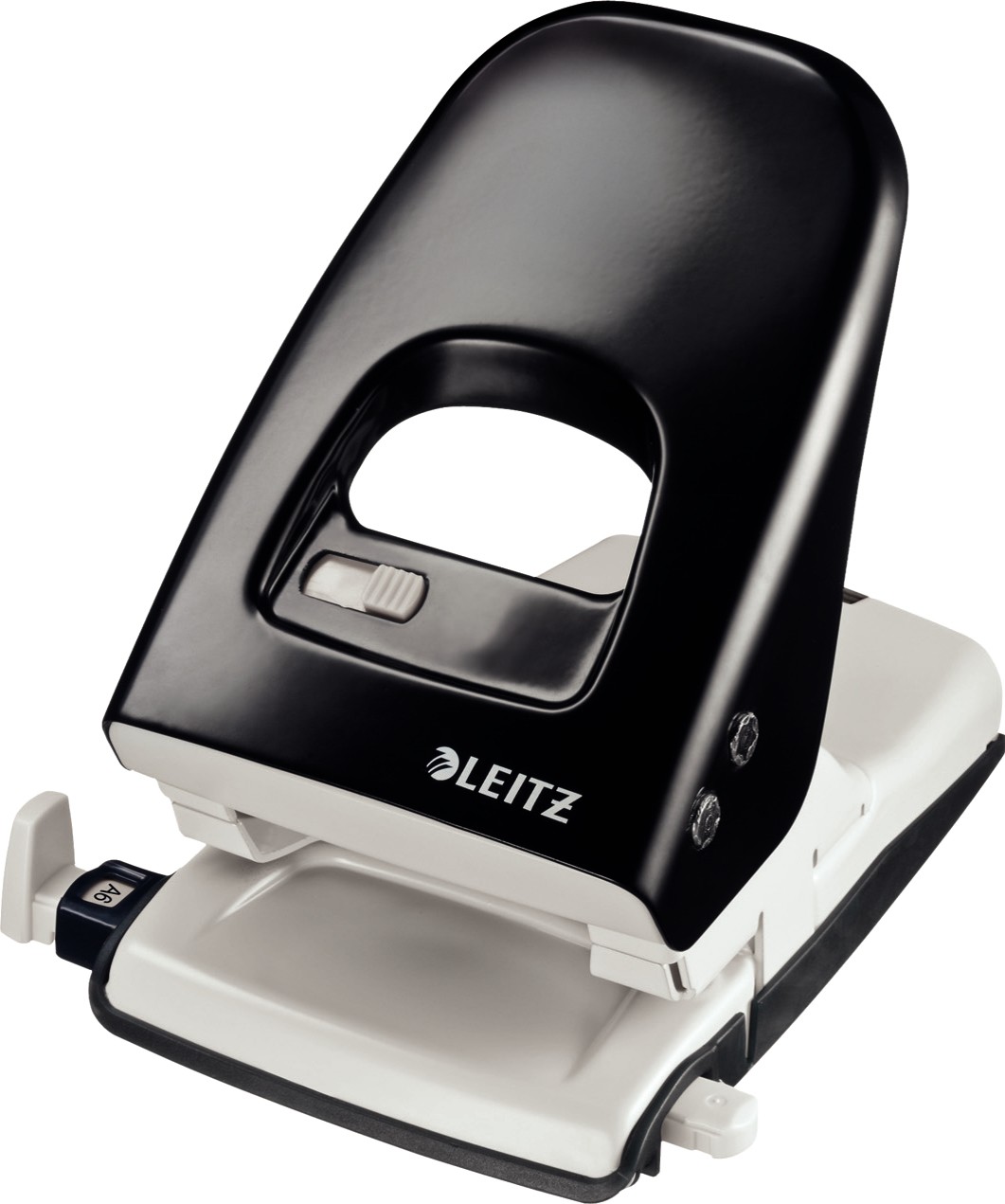 Leitz 5138 hole punch 40 sheets Black, White - Leitz 5138, 40 sheets,