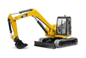 BRUDER Cat Mini Excavator - BRUDER Cat Mini Excavator, Modelo a