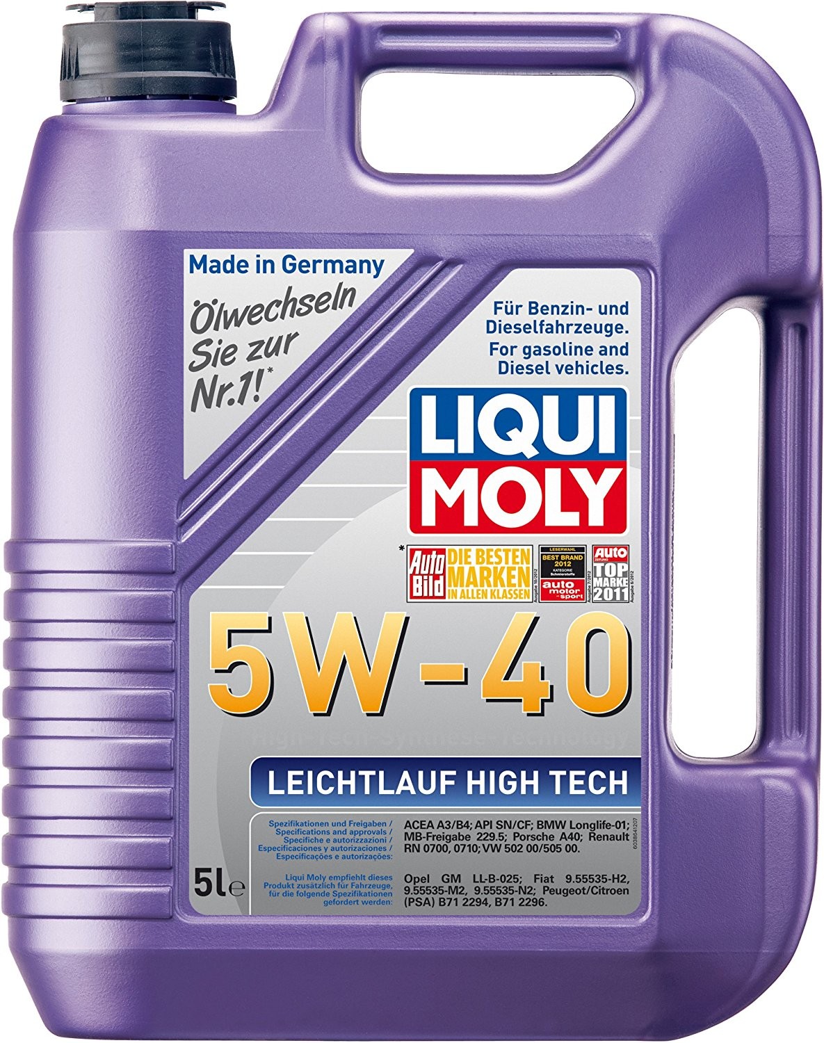 Liqui Moly 5W-40 3864 Motoröl 5l