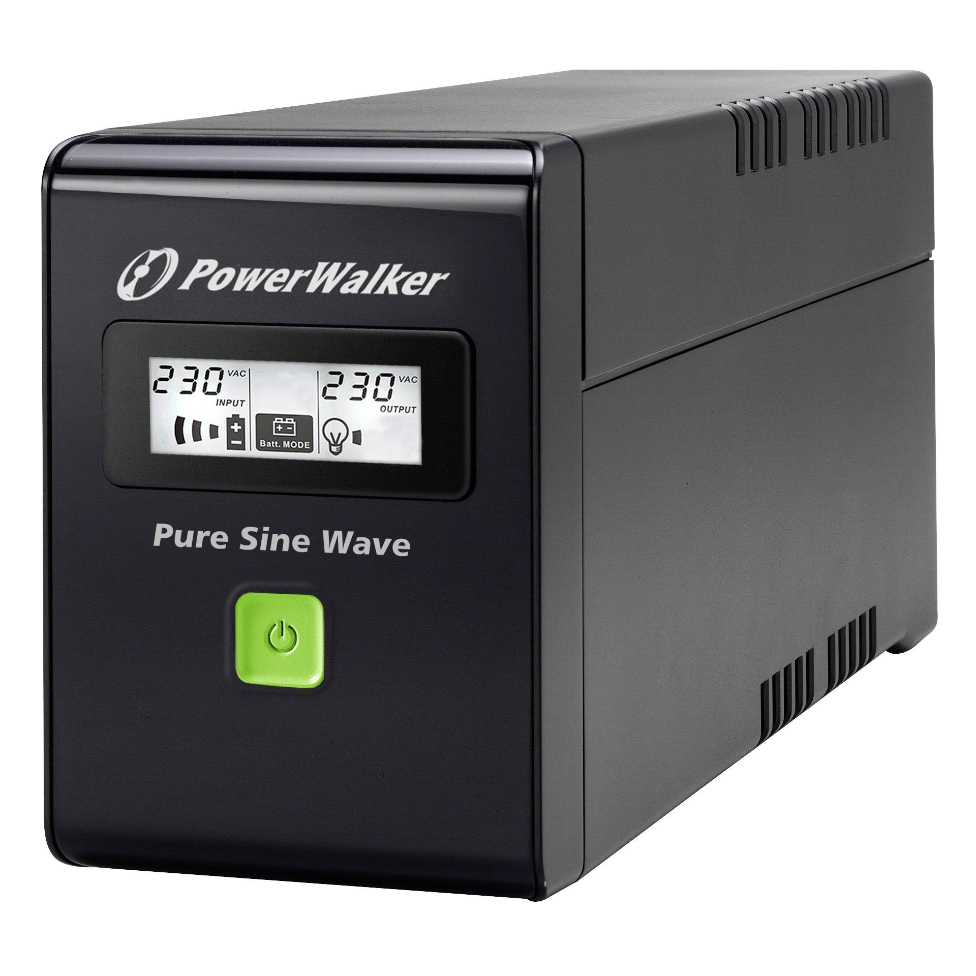 PowerWalker VI 600 SW Line-Interactive 0.6 kVA 360 W 2 AC outlet(s) -