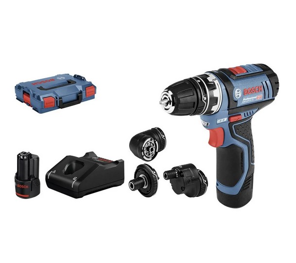 Bosch GSR 12V-15 FC Professional 1300 Giri/min Senza chiave 600 g
