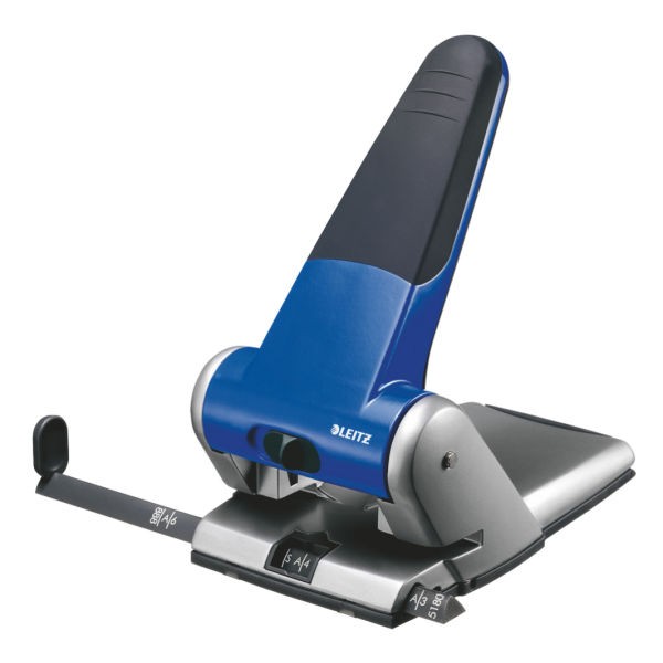 Leitz Heavy Duty 5180 hole punch 65 sheets Blue - Leitz Heavy Duty
