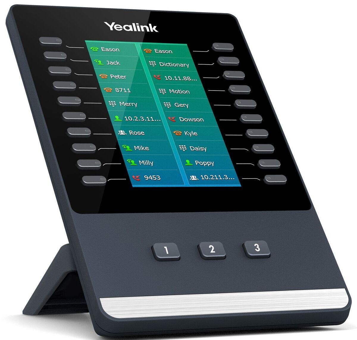 Yealink EXP50 IP add-on module Black, Grey 23 buttons - Yealink EXP50,