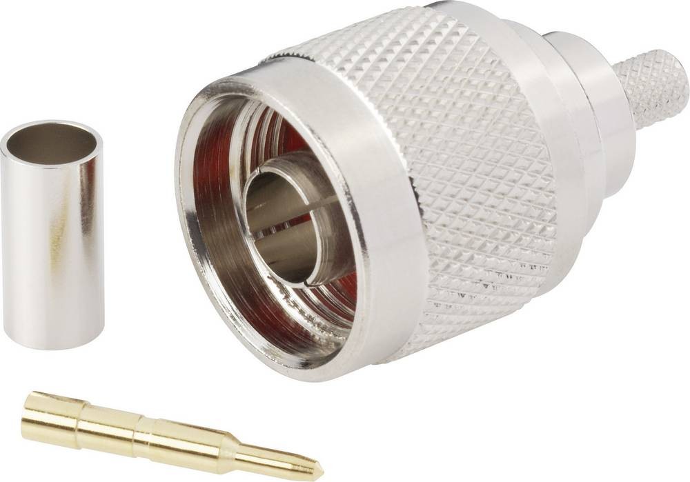 BKL Electronic 0404074 0404074 N-Steckverbinder Stecker, gerade 50
