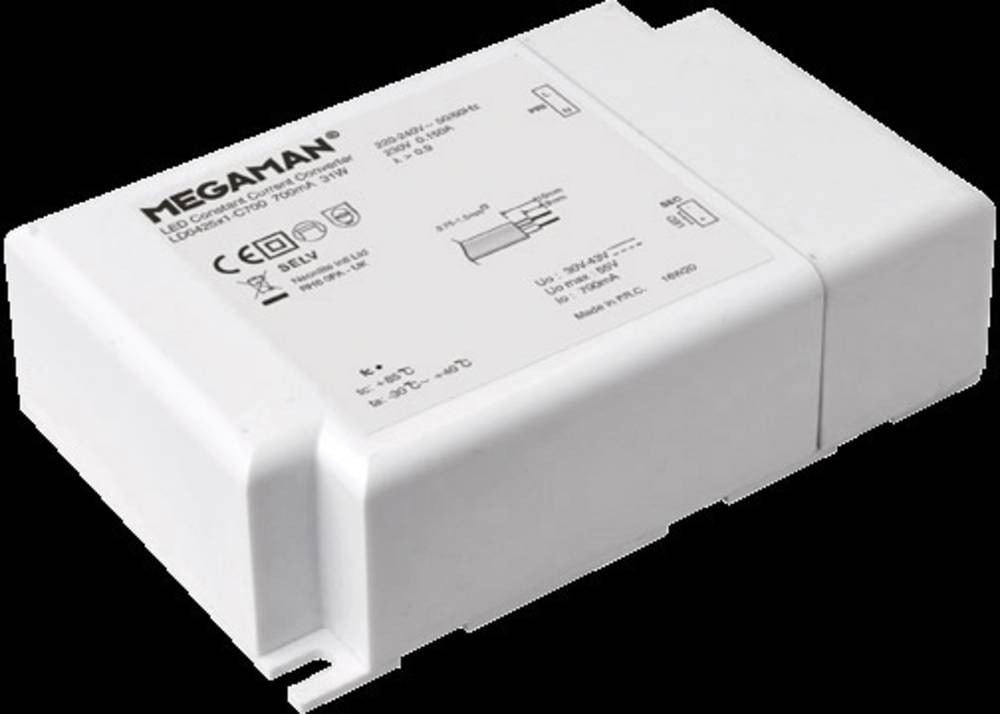 Megaman LD0425x1-C700 LED-Treiber Konstantstrom 31W 0.7A 30 - 43 V/DC