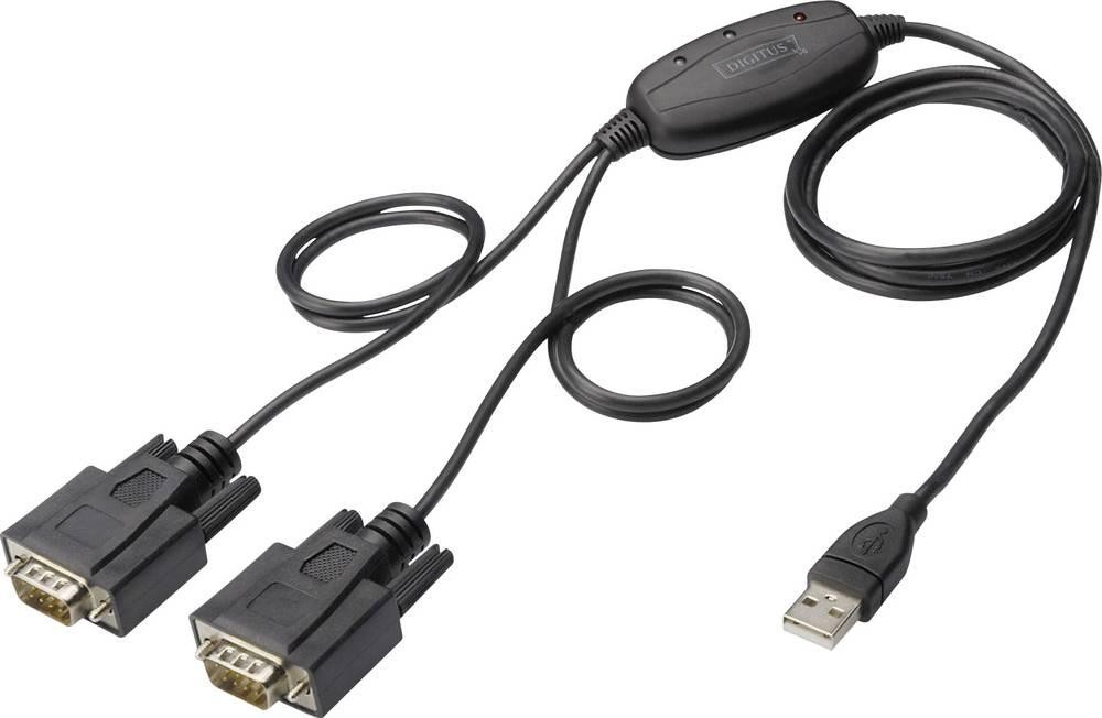 Digitus USB 2.0 to 2x RS232 Cable - Digitus USB 2.0 to 2x RS232 Cable,