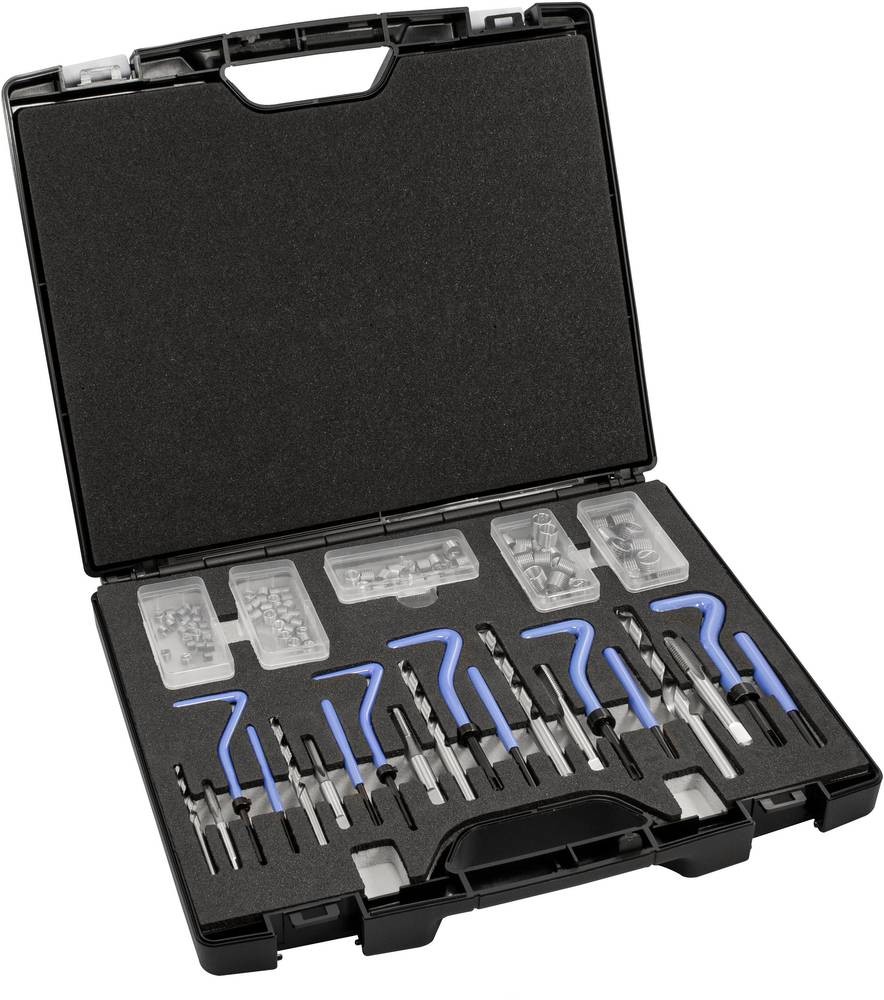 Exact 40335 Gewindereparatursatz 130teilig M5, M6, M8, M10, M12