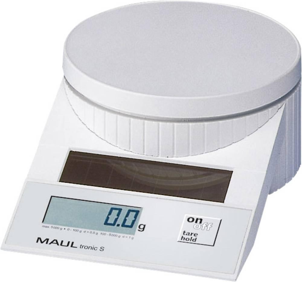 MAUL Solar Letter Scales MAULtronic S. 5000 gr. White Electronic