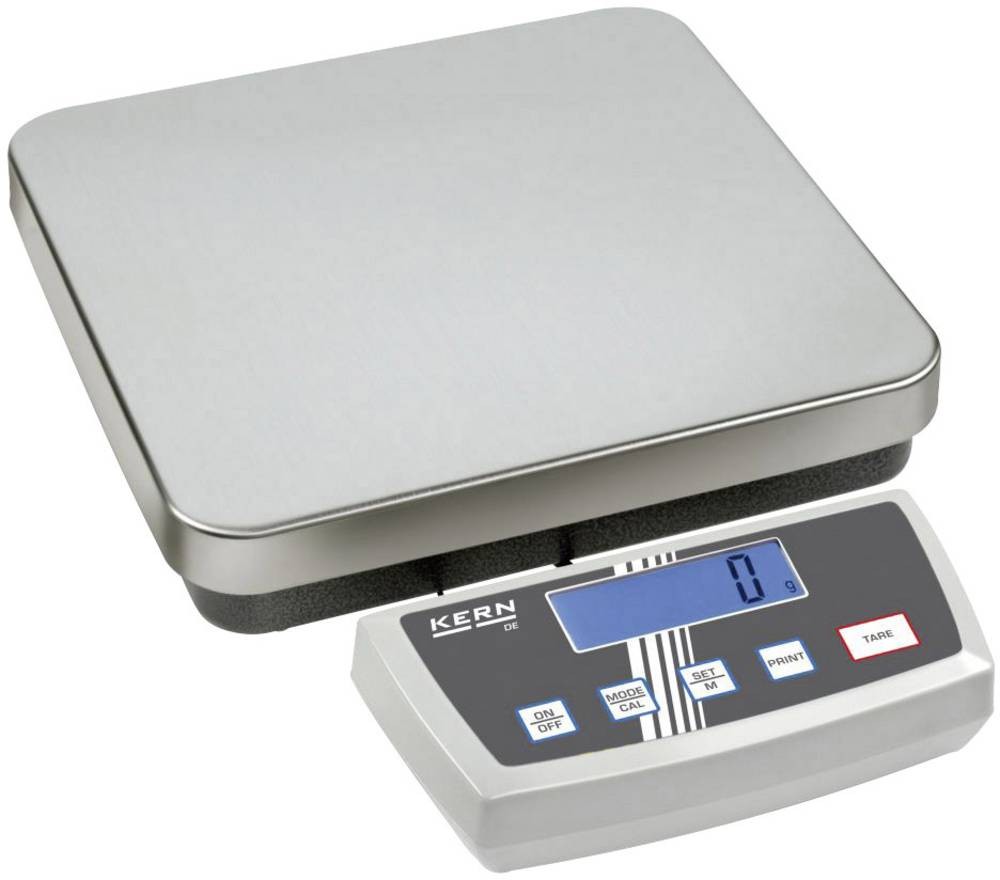Kern Plattformwaage DE 12K1A Wägebereich (max.) 12kg Ablesbarkeit 1g